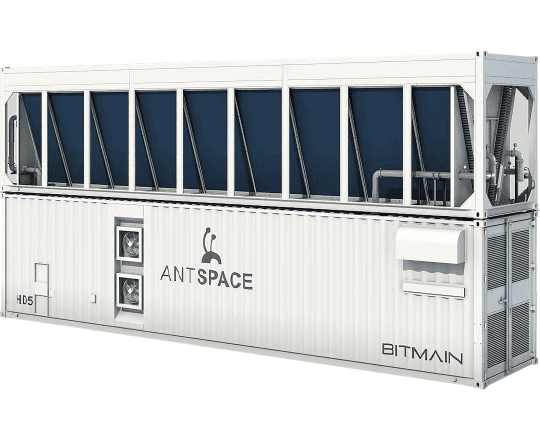 Bitmain ANTSPACE HD5 mining container