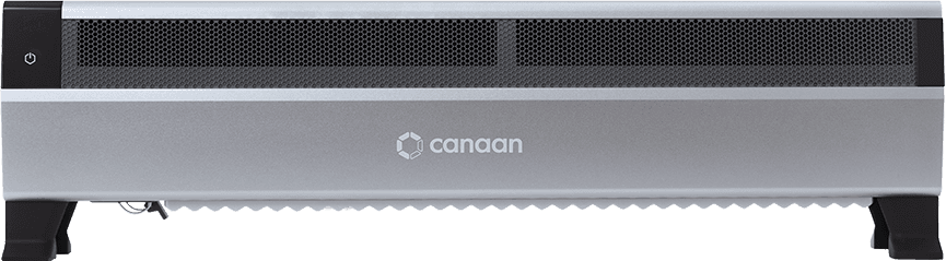 Official Canaan photograph of the Avalon Mini 3 heater-format miner